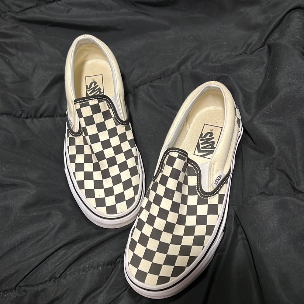 Checkered Vans